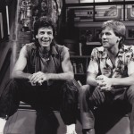 Rick Springfield with Alan Hunter. Photo courtesy of Alan Hunter, VJ.
