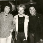 Mark Goodman, Sting and JJ Jackson. Photo courtesy of Jeff Bass, Chyron/Graphics Operator for MTV, 1984-1991.