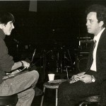 Martha Quinn and Billy Joel. Photo courtesy of Jeff Bass, Chyron/Graphics Operator for MTV, 1984-1991.